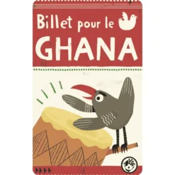 billet pour le ghana - carte audio yoto - la maison de zazou - rennes