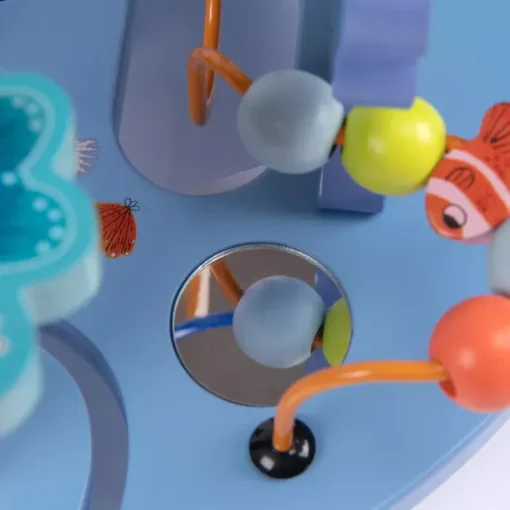 circuit de perles - les aventures de paulie -jouet en bois pour bébés - la maison de zazou