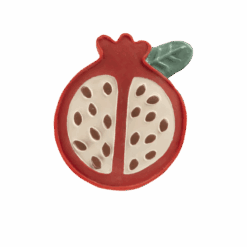 Jouet de dentition en caoutchouc naturel Fruit La Forêt Mawa – jouet de dentition doux et sûr pour soulager les gencives des bébés dès 3 mois – Moulin Roty – La Maison de Zazou – Rennes