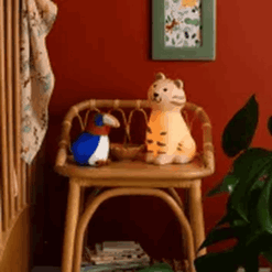 Lampe veilleuse Tigre La Forêt Mawa – veilleuse enfant décorative avec lumière douce et apaisante pour chambre bébé ou enfant – Moulin Roty – La Maison de Zazou – Rennes