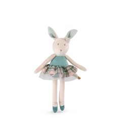 poupée lapin bleu - la petite école de danse - moulin roty - la maison de zazou - rennes