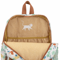 Sac à dos La Forêt Mawa – sac enfant avec broderie prénom, poche avant et bretelles réglables pour école et sorties dès 3 ans – Moulin Roty – La Maison de Zazou – Rennes