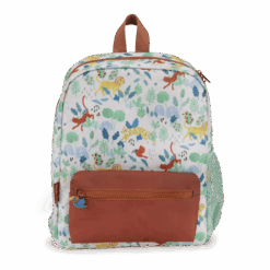 Sac à dos La Forêt Mawa – sac enfant avec broderie prénom, poche avant et bretelles réglables pour école et sorties dès 3 ans – Moulin Roty – La Maison de Zazou – Rennes