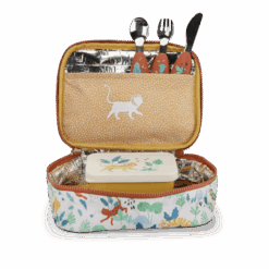 Sac isotherme La Forêt Mawa – sac repas enfant compact avec doublure isotherme et compartiment intérieur pour pique-nique et goûter – Moulin Roty – La Maison de Zazou – Rennes