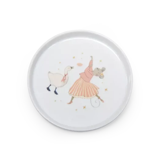 vaisselle en porcelaine - la petite école de danse moulin - roty - la maison de zazou - rennes
