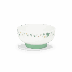 Set vaisselle porcelaine La Forêt Mawa – service repas enfant assorti avec assiette, bol et tasse – Moulin Roty – La Maison de Zazou – Rennes