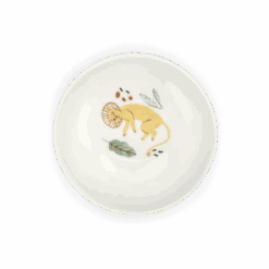 Set vaisselle porcelaine La Forêt Mawa – service repas enfant assorti avec assiette, bol et tasse – Moulin Roty – La Maison de Zazou – Rennes