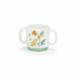 Set vaisselle porcelaine La Forêt Mawa – service repas enfant assorti avec assiette, bol et tasse – Moulin Roty – La Maison de Zazou – Rennes