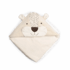 Sortie de bain Tigre Baboo – cape de bain bébé douce en éponge avec capuche tigre et option broderie personnalisée dès la naissance – Moulin Roty – La Maison de Zazou – Rennes
