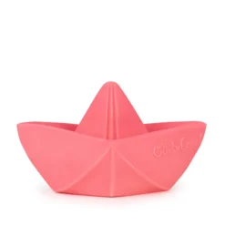 anneau de dentition - jouet pour le bain - bébé - rose - oli & carol - la maison de zazou