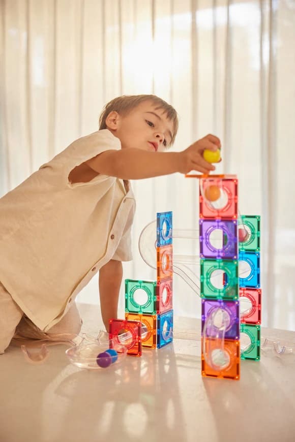 ball-run-compact-pack-intense-cleverclixx-la-maison-de-zazou-rennes-3 Cleverclixx Ball Run Compact Pack Intense 60 pièces - coffret complet circuit à billes