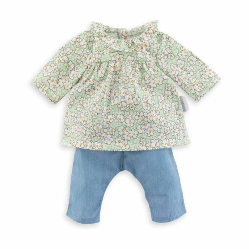 blouse et pantalon pour poupée 30cm - corolle - la maison de zazou
