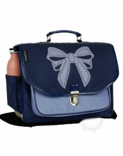 cartable lady blue - caramel et cie - la maison de zazou - rennnes