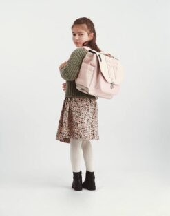 cartable lady rose - caramel et cie - la maison de zazou - rennnes