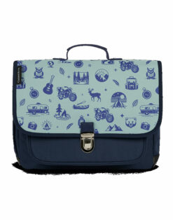 cartable wild trip blue- caramel et cie - la maison de zazou - rennnes