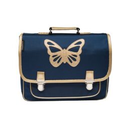 cartable papillon bleu - back to school - caramel&cie - la maison de zazou