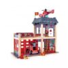 Caserne de pompier - hape - la maison de zazou