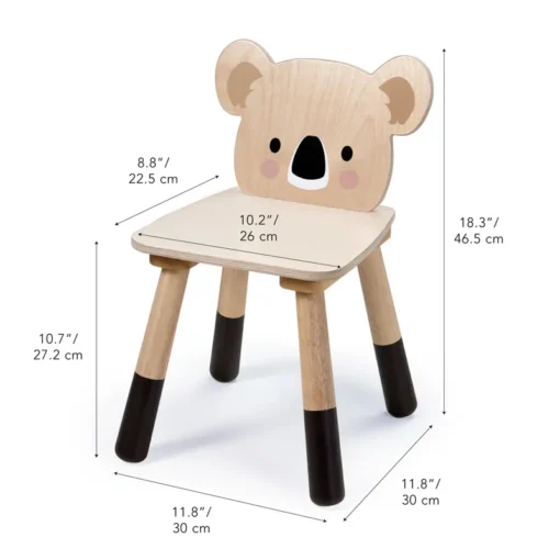 chaise koala - jouet en bois- tender leaf toys - la maison de zazou