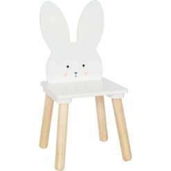 chaise en bois pour enfant - forme de lapin - jabadabado - la maison de zazou