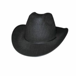 chapeau cowboy noir - décoration de table - fête - tim & puce factory - la maison de zazou - rennes