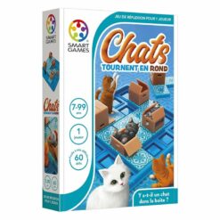 jeu de logique - chats tournent en rond - smartgames - la maison de zazou
