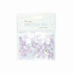 confettis de table - etoiles irisees  - tim&puce factory - la maison de zazou