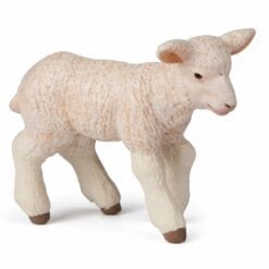 figurine animaux de la ferme - agneau merinos - la vie a la ferme - papo