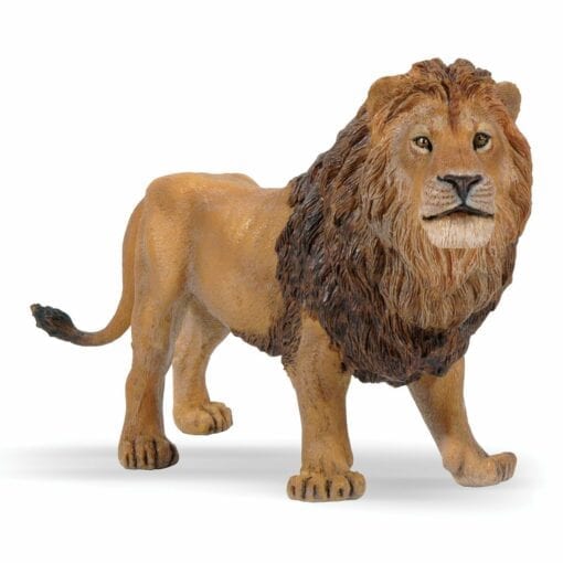 figurine animaux de la jungle - lion - la vie sauvage - papo