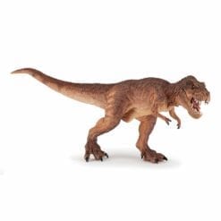 figurine dinosaure t rex marron - les dinosaures - papo
