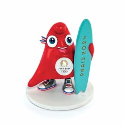 figurine mascotte - surf - paris 2024 - doudou et cie - la maison de zazou - rennes