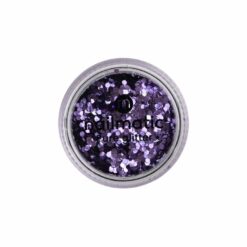 grandes paillettes violet - nailmatic - la maison de zazou - rennes
