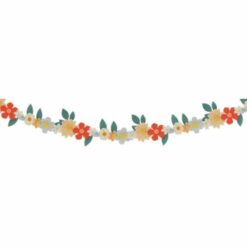 guirlande fleurs - décoration de table - meri meri -la maison de zazou - rennes