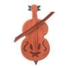 Instrument de musique - Contrebasse caoutchouc naturel - Les Moustaches - Moulin Roty