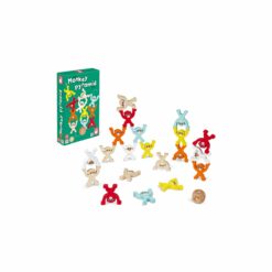 jeu d'adresse - monkey pyramid- en bois certifié fsc - kaloo - la maison de zazou