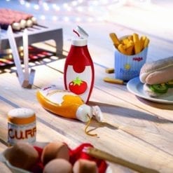 jeu d'imagination - sauce ketchup ou moutarde - haba