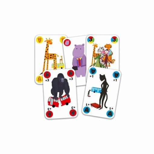 jeu de cartes - gorilla - djéco - la maison de zazou