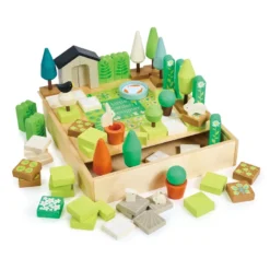 jeu de construction -jardin - jouet en bois- tender leaf toys - la maison de zazou