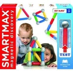 jeu de construction - smartmax start magnétique - 23 pièces essayez-moi - smart max