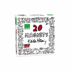 jeu de magnets - coffret de magnets - keith haring  -vilac - la maison de zazou