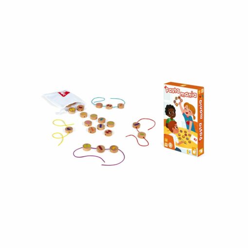 jeu enfant - pasta mania- en bois certifié fsc - kaloo - la maison de zazou
