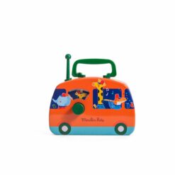 jouet d'éveil - bus musical fanfare  - jouets métal - moulin roty - la maison de zazou