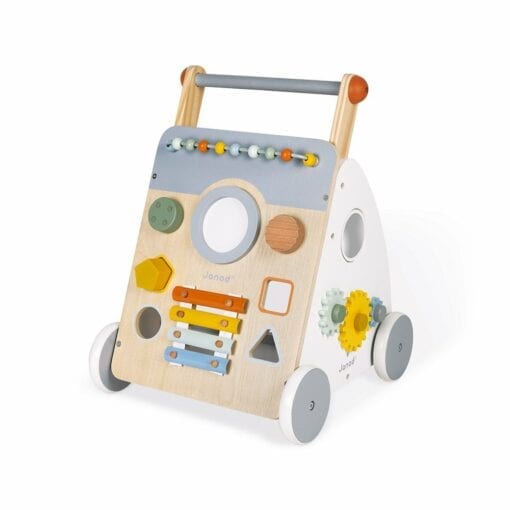 jouet d'éveil - chariot multi-activités sweet cocoon -1er age et petite enfance - janod