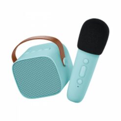 kit karaoké sans fil - bleu - bluetooth - lalarma - la maison de zazou