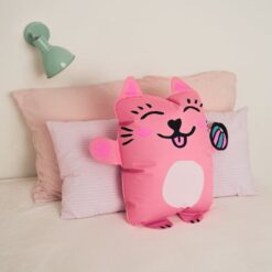 OMY Coussin Géant Gonflable Kitty – AirCollection – coussin décoratif gonflable façon chat kawaii en PVC sans phtalates – OMY – La Maison de Zazou – Rennes