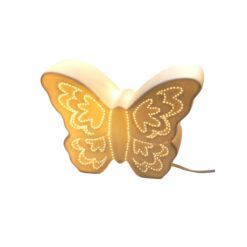 la chambre - lampe papillon - en porcelaine - amadeus - la maison de zazou