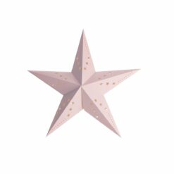 lanterne étoile -  rose pastel 60cm  - tim&puce factory - la maison de zazou