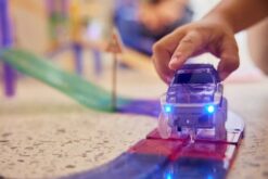 Cleverclixx Race Track Pastel 80 pièces - circuit de course magnétique