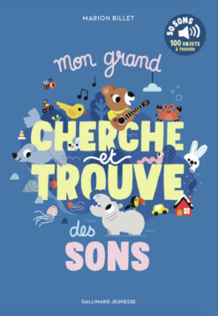 Mon Grand Cherche et Trouve des Sons - 50 Sons - 100 Objets a Trouver, Gallimard Jeunesse