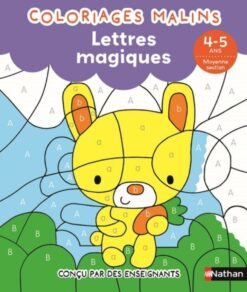 Lettres Magiques MS - Coloriages Malins, Nathan