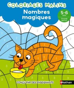 Nombres Magiques gs - Coloriages Malins, Nathan